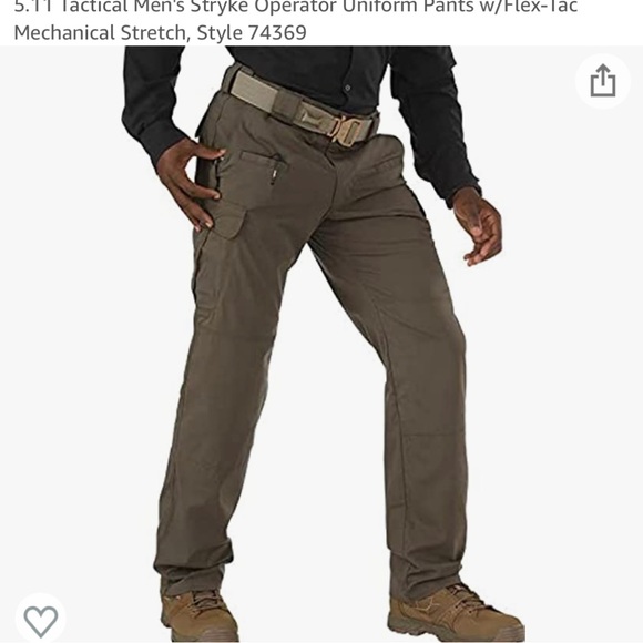 New with tags in bag unopened, 5.11 tactical stryke operator pants 38/34 - Picture 3 of 4